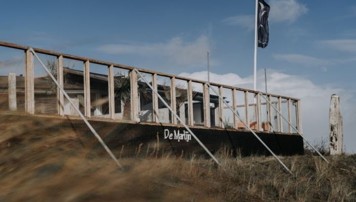 Strandpavillon de Marlijn auf Schiermonnikoog