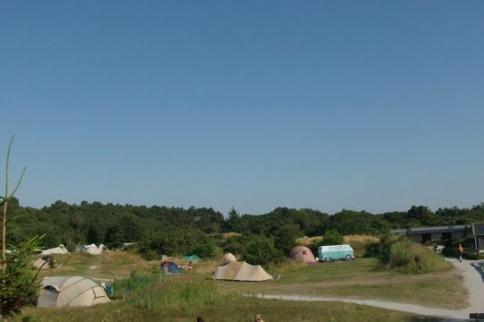 Eingerichtete Zelten auf Schiermonnikoog