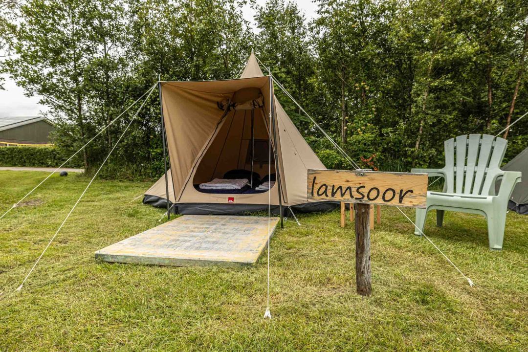 Übernachten im Dünenzelt Lamsoor auf De Oorsprong