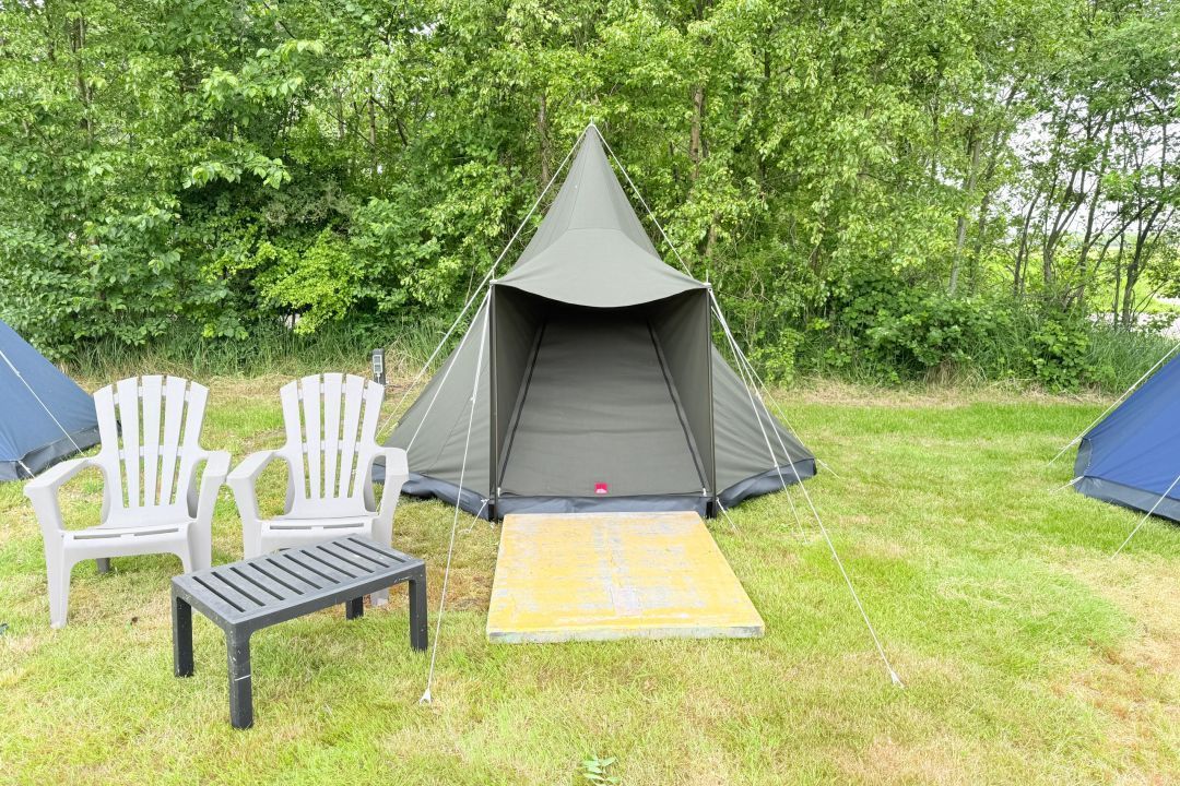 Dünenzelt Zeealsem auf Bauernhof de Oorsprong