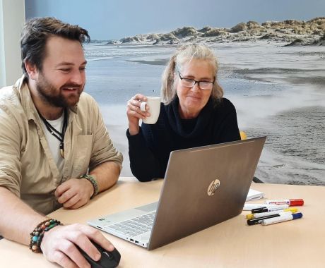 Brenda Hauer en Gerrit Vlasma