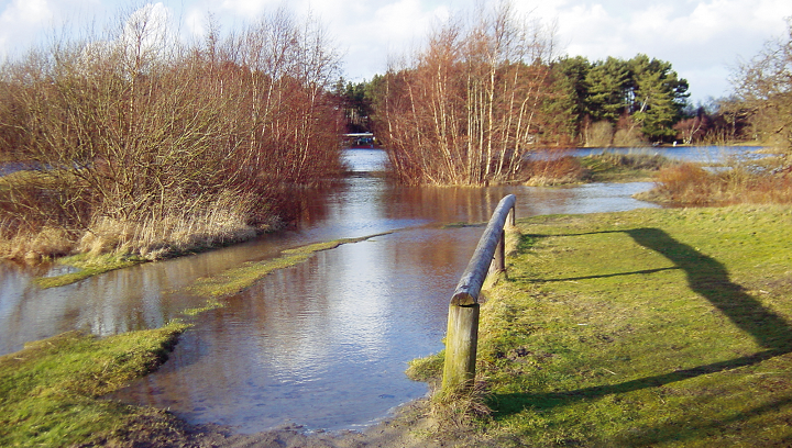 Wasserüberfluss