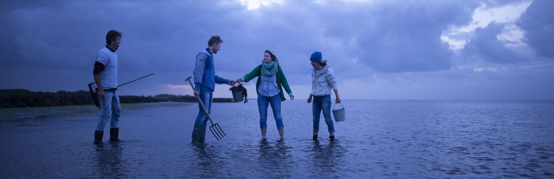 Wattwandern auf Schiermonnikoog – erleben Sie die faszinierende Landschaft zwischen Ebbe und Flut. Mit jedem Schritt entdecken Sie die stille Schönheit des UNESCO-Weltnaturerbes Wattenmeer