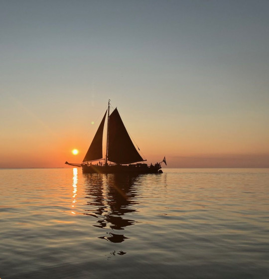 Segeln am Watt bei Schiermonnikoog