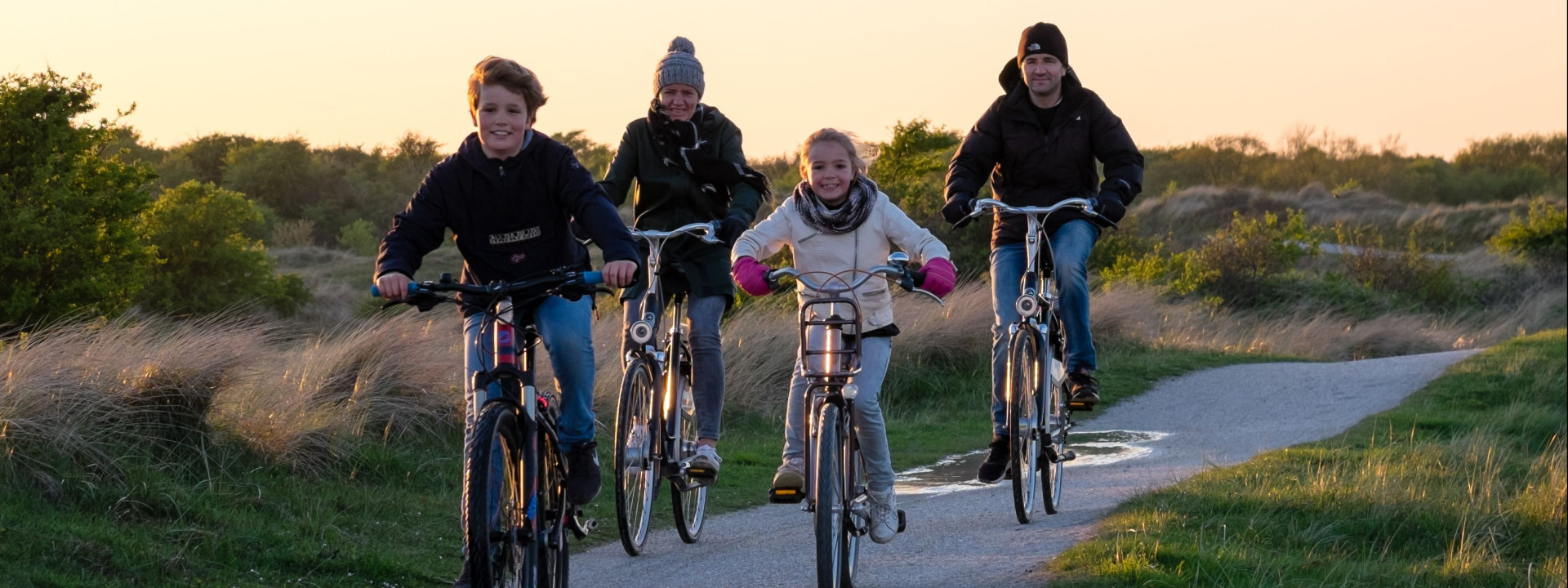 Radeln auf Insel Schiermonnikoog