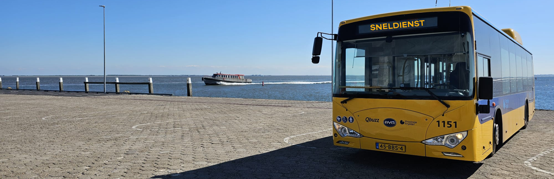 Qbuzz auf Schiermonnikoog