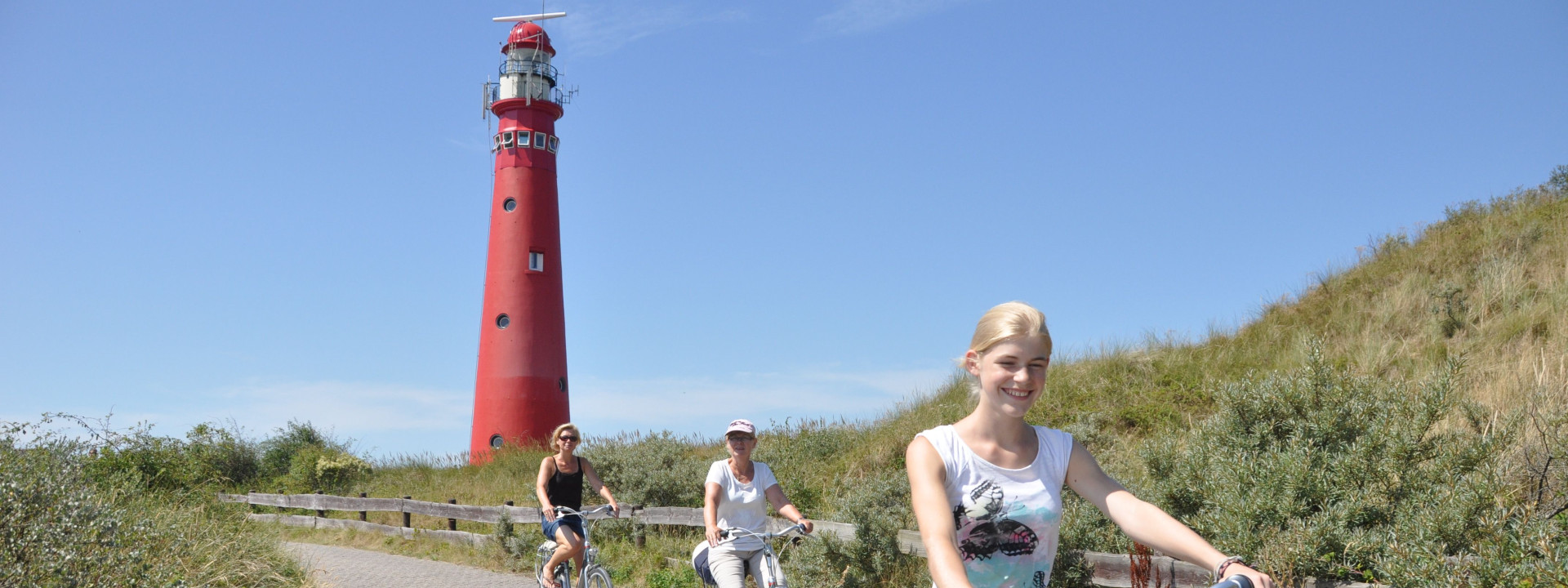 Leuchtturm von insel Schiermonnikoog