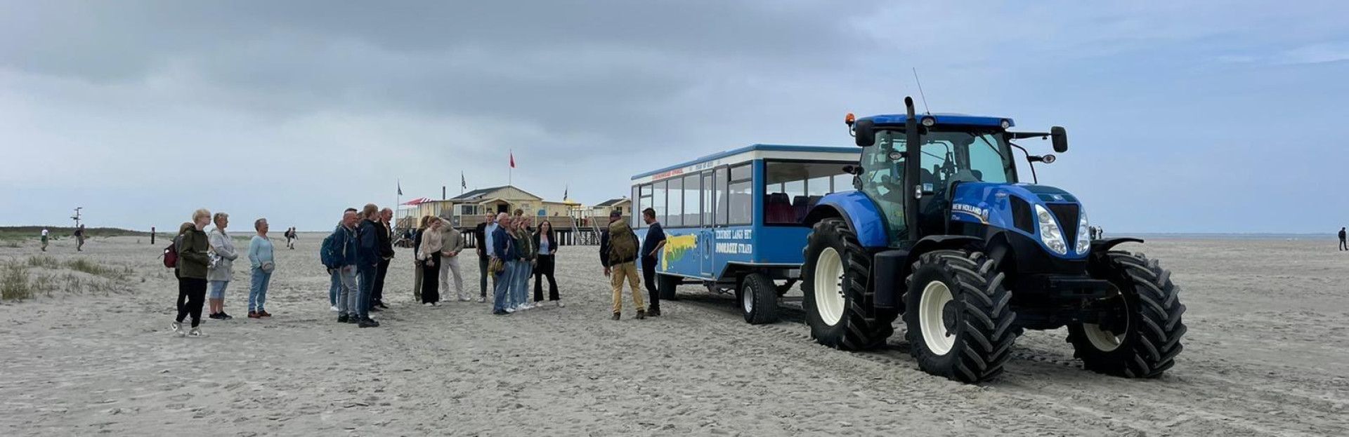 Balg Express fahrt am Schiermonnikoog