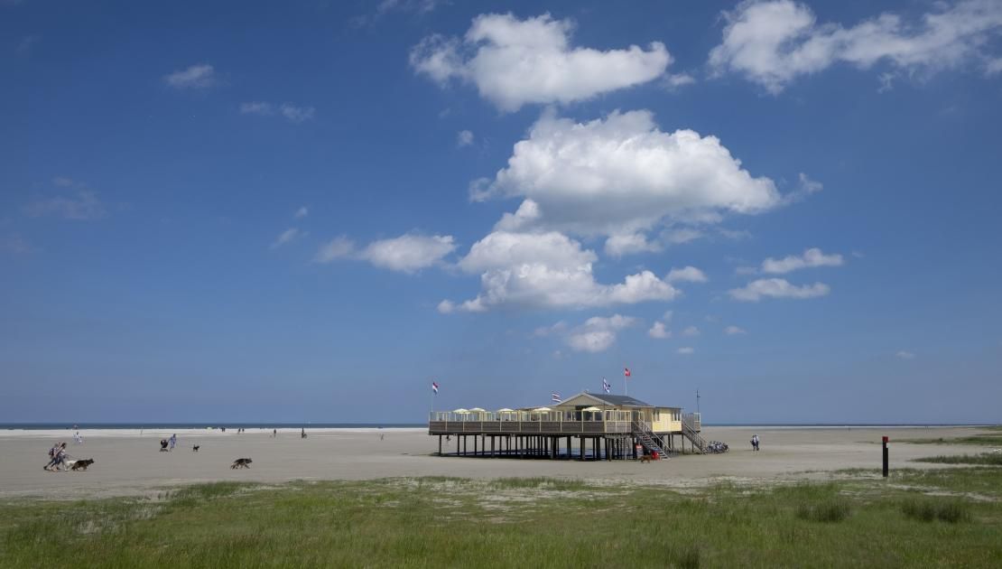 strandpavilon Paal 3 auf Schiermonnikoog